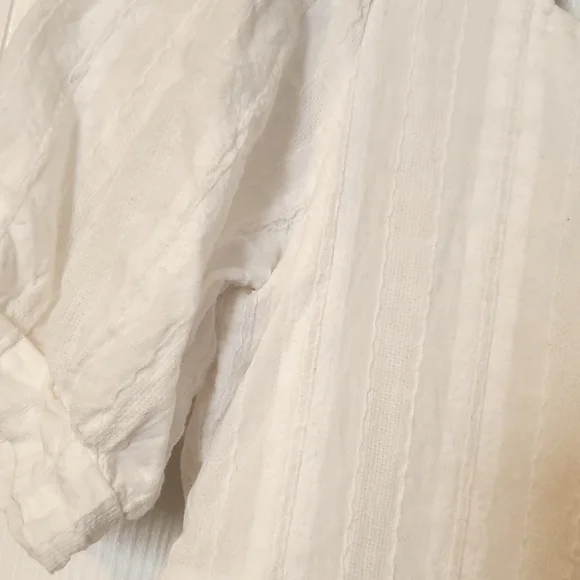 Cupio White Puff Sleeve Mini Dress - Picture 4 of 4